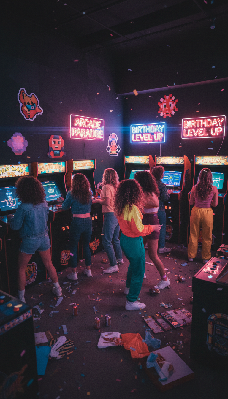 Retro Arcade Night