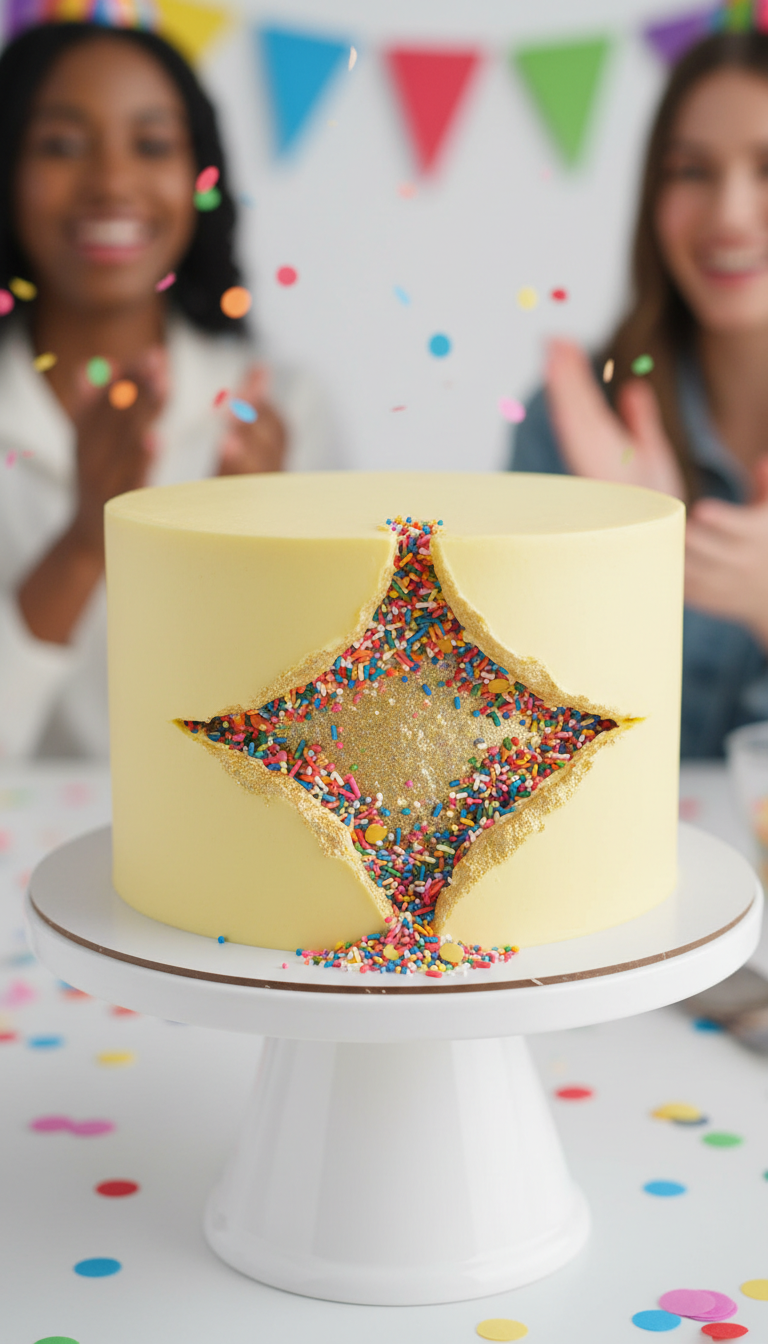 The Intriguing Fault Line Cake