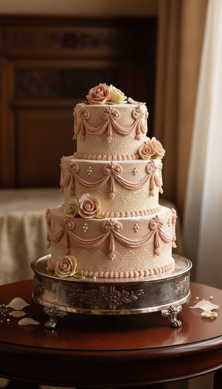 Charming Vintage-Inspired Cakes