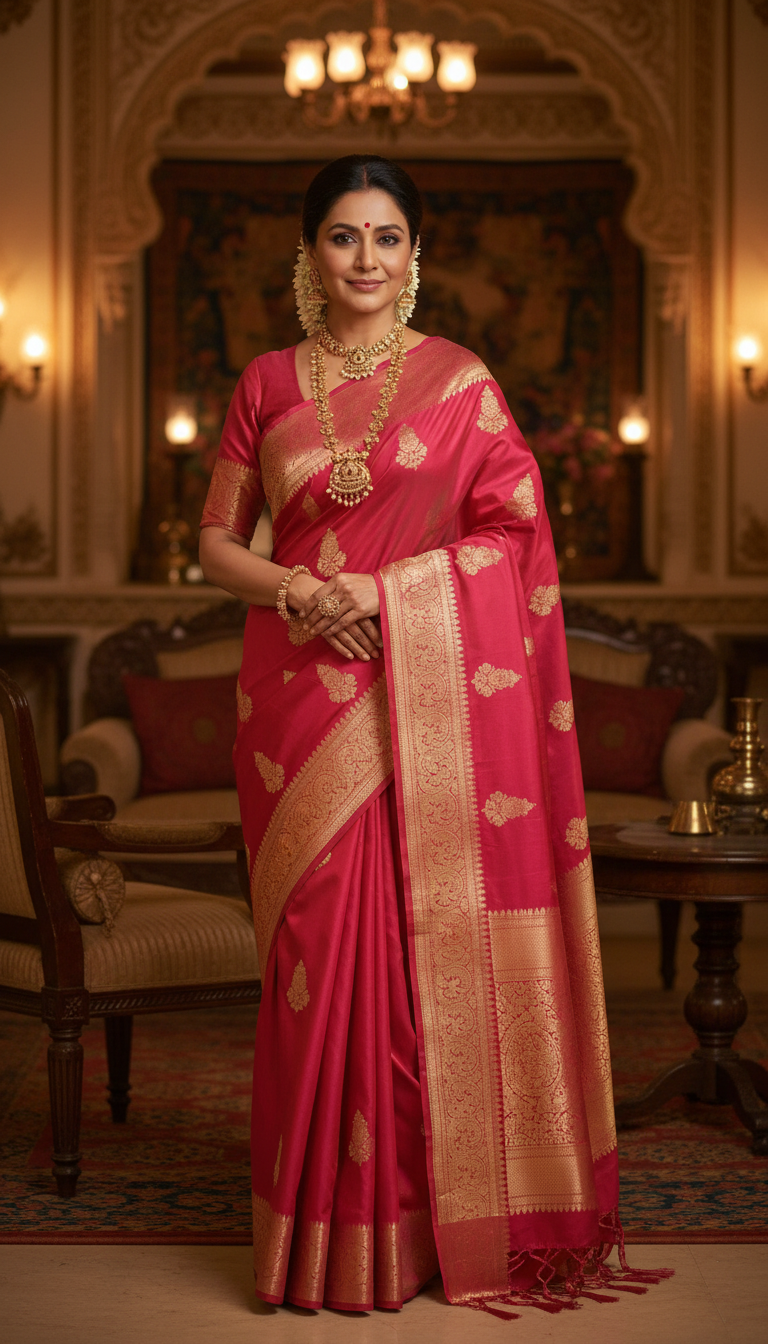 Grand Kanjeevaram for a Milestone