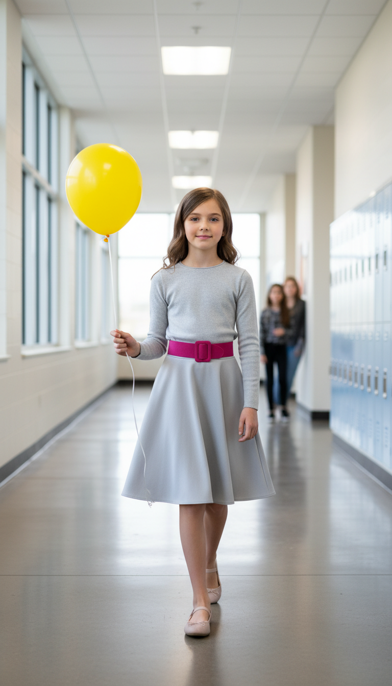 Elegant Monochromatic with a Pop of Color