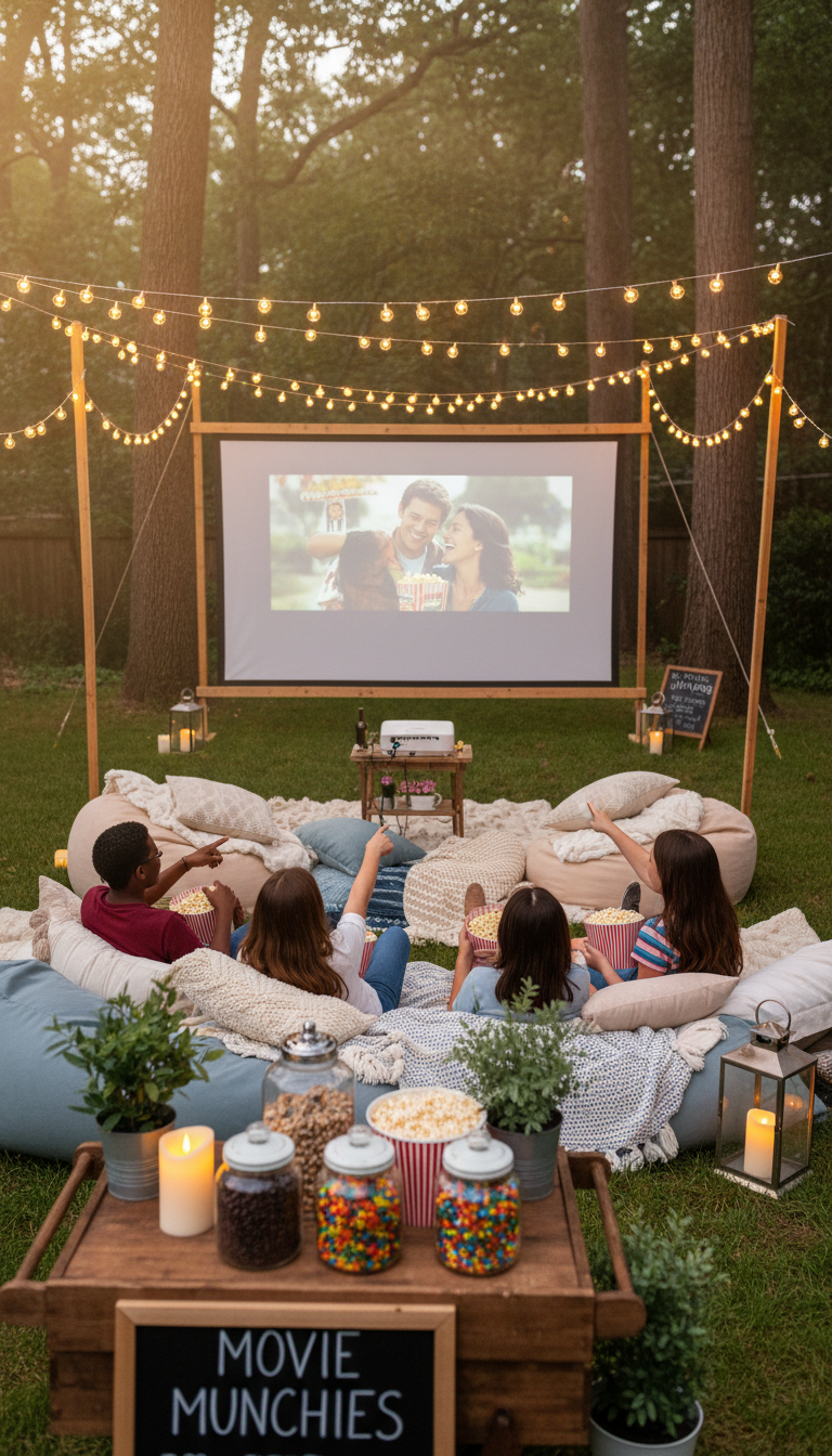 Hollywood Under the Stars: Outdoor Movie Night