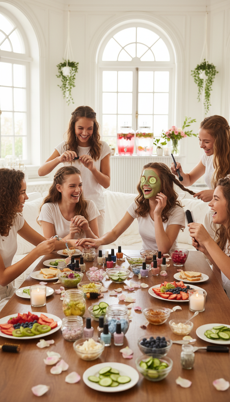 Pamper & Polish: DIY Spa & Glam Bash