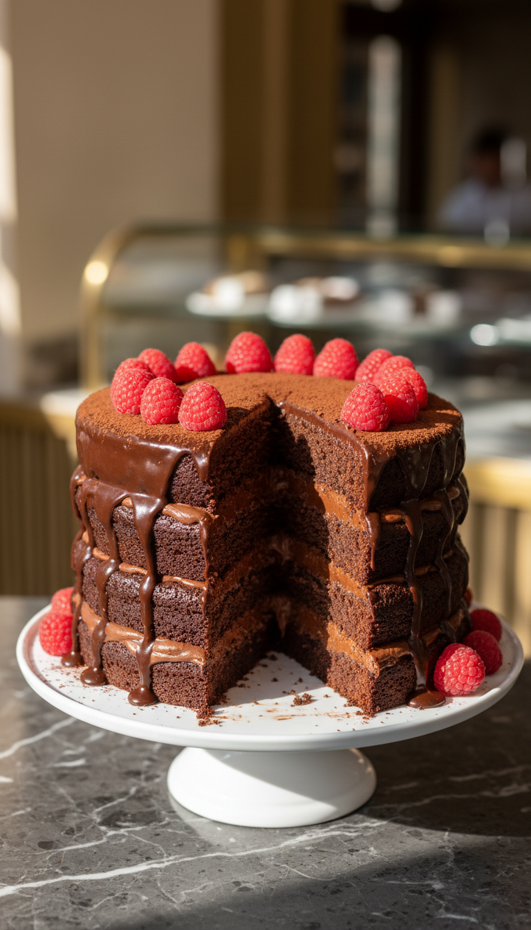 Reimagining His Go-To Classic Cake with a Gourmet Twist