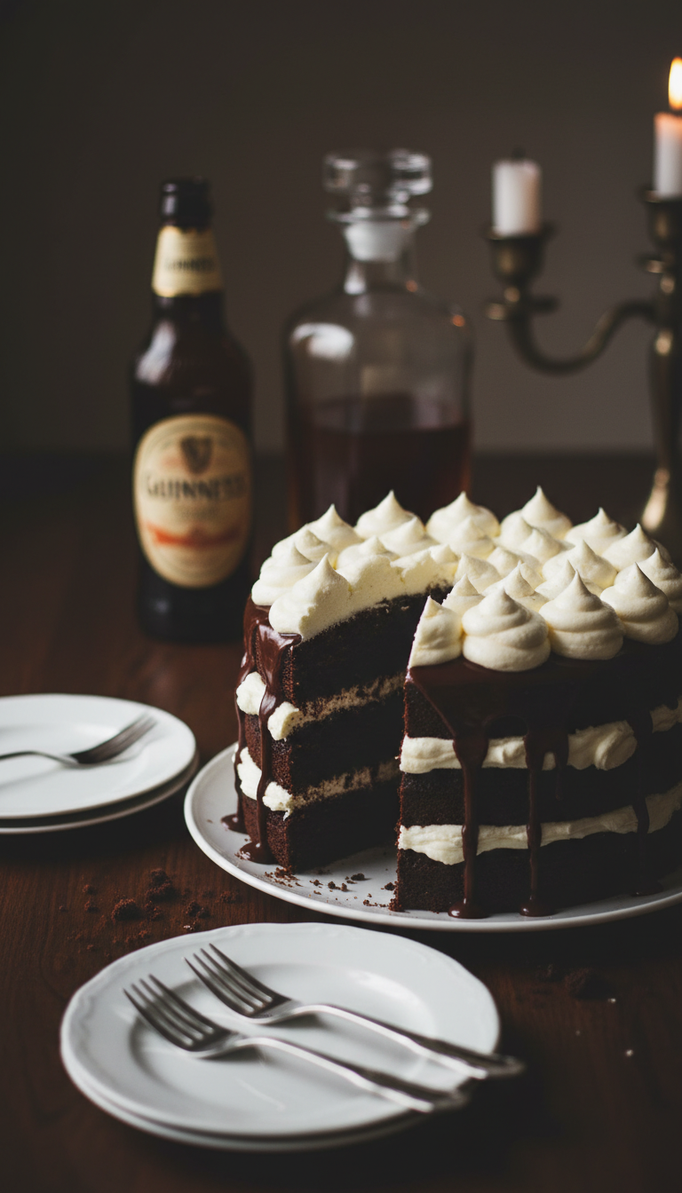 Cheers to Another Year: Decadent Alcohol-Infused Cakes