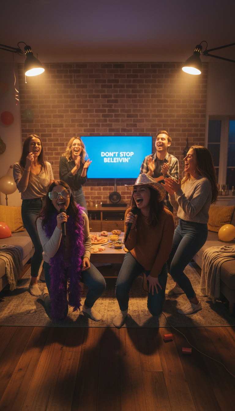 Karaoke Night Superstar Showdown