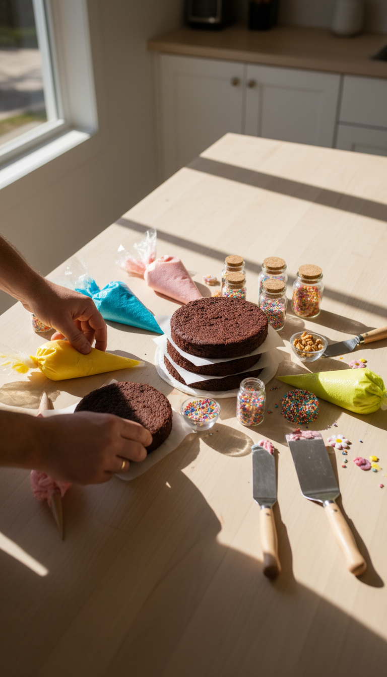 Bake & Decorate: A Fun DIY Cake Kit Experience