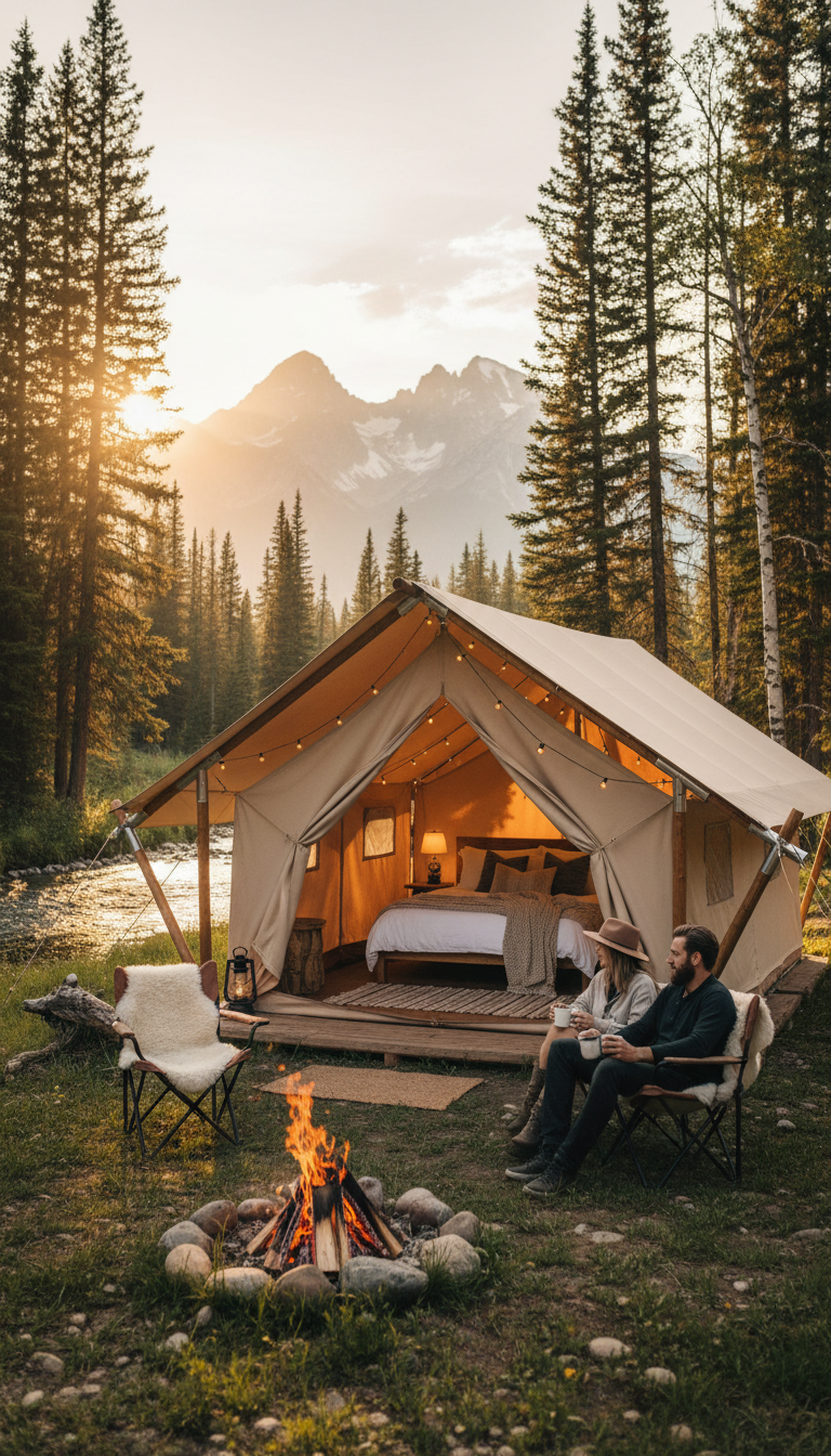 Luxury Wilderness Glamping Escape