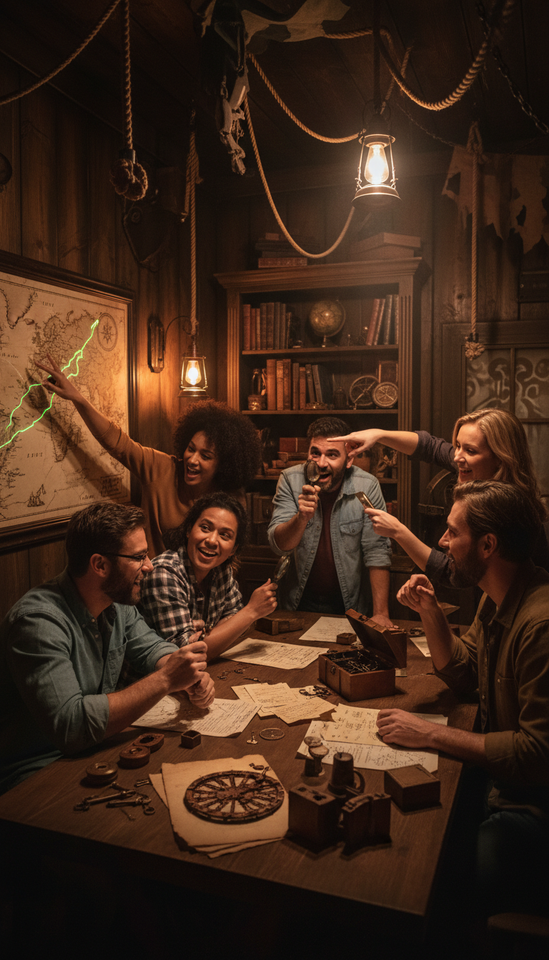 Mystery Unlocked: Escape Room Challenge