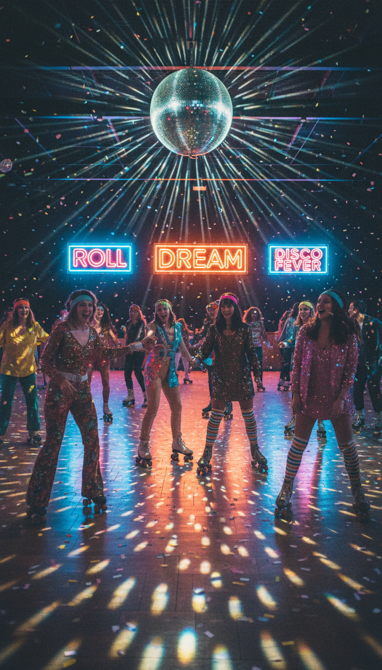 Retro Roller Disco Extravaganza