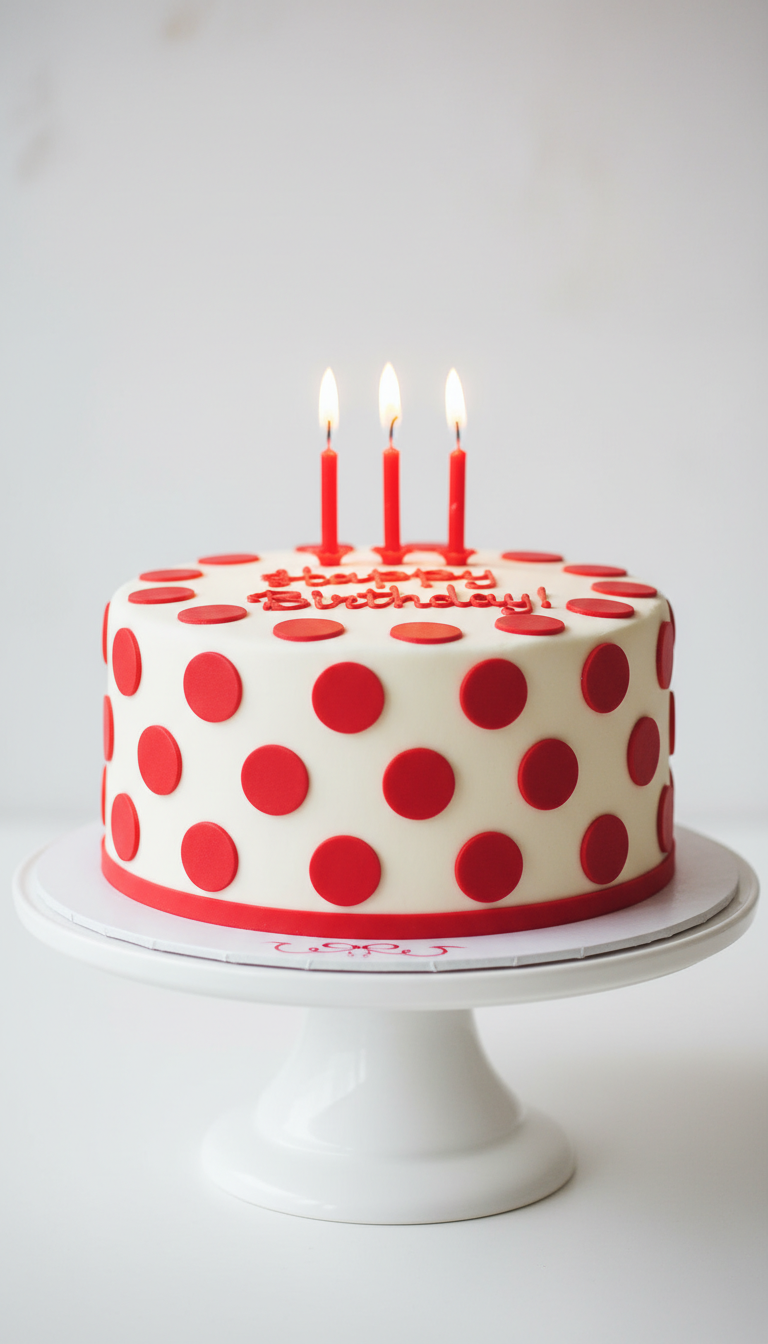 Classic Dot Celebration Cake