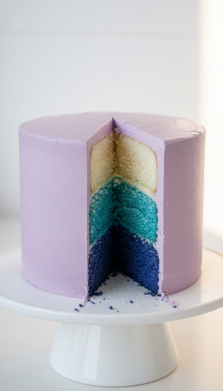 Elegant Ombre Layer Cake