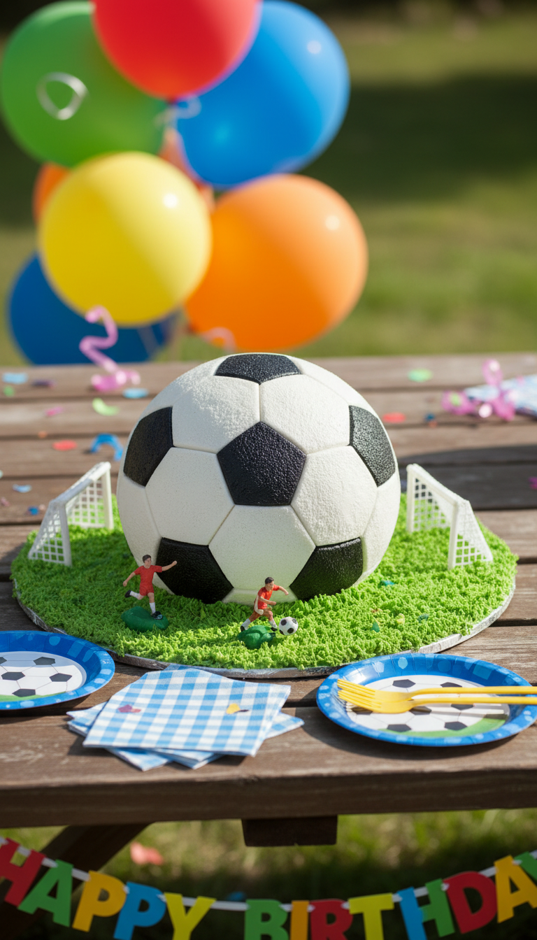Sports Fanatic Dream: The Ultimate Ball Field Cake