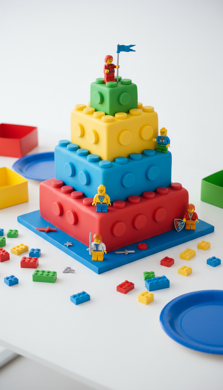 LEGO Brick Masterpiece: Build Your Own Cake Adventure