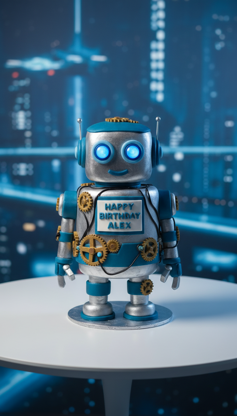 Robots & Gadgets: A Futuristic Birthday Treat