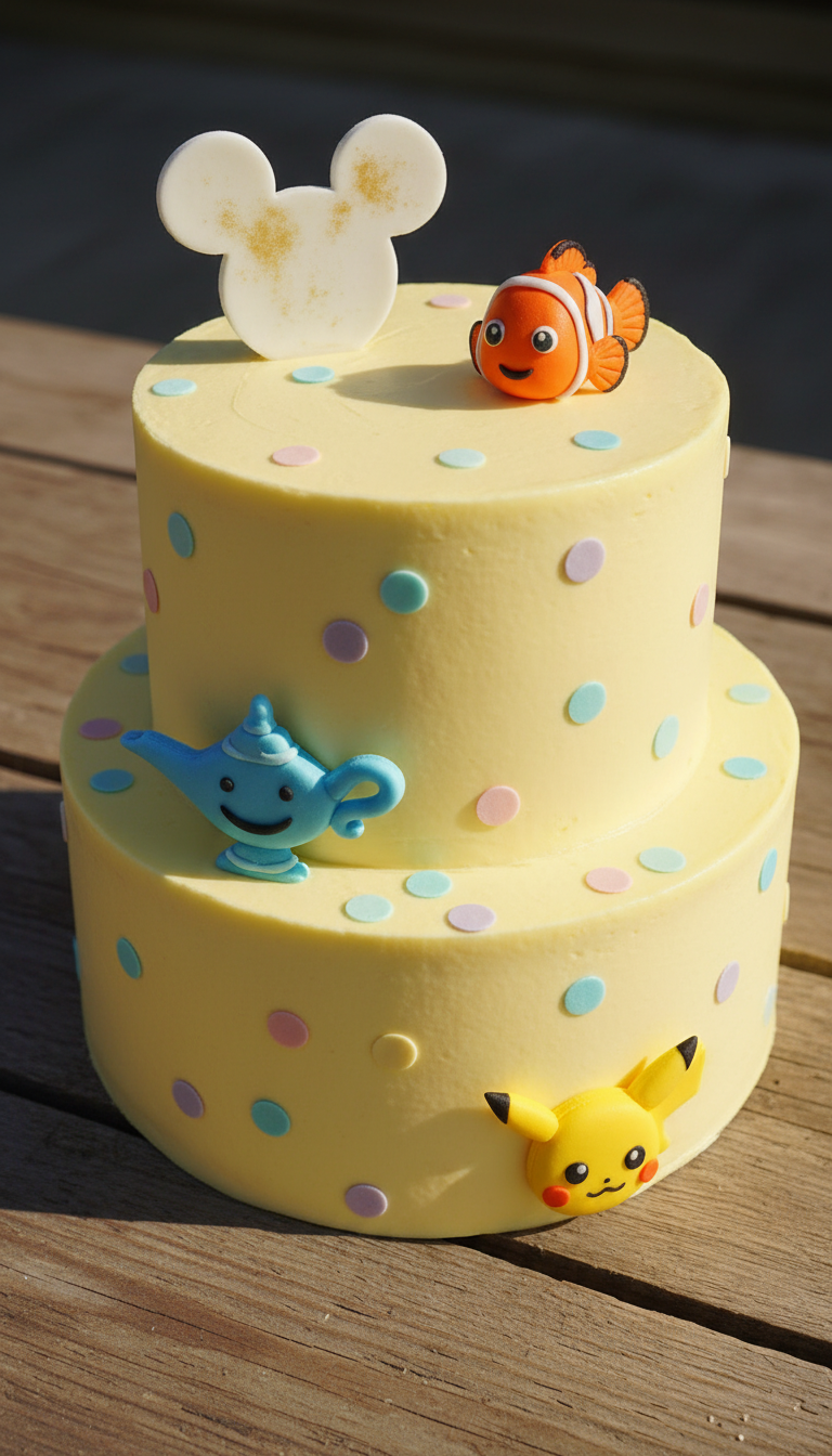 Sweet Childhood Nostalgia Cake