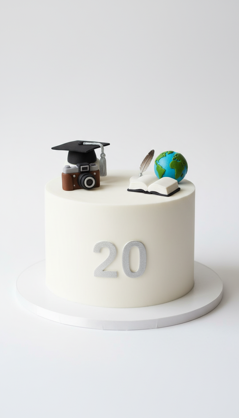 Future's So Bright Vision Board Cake