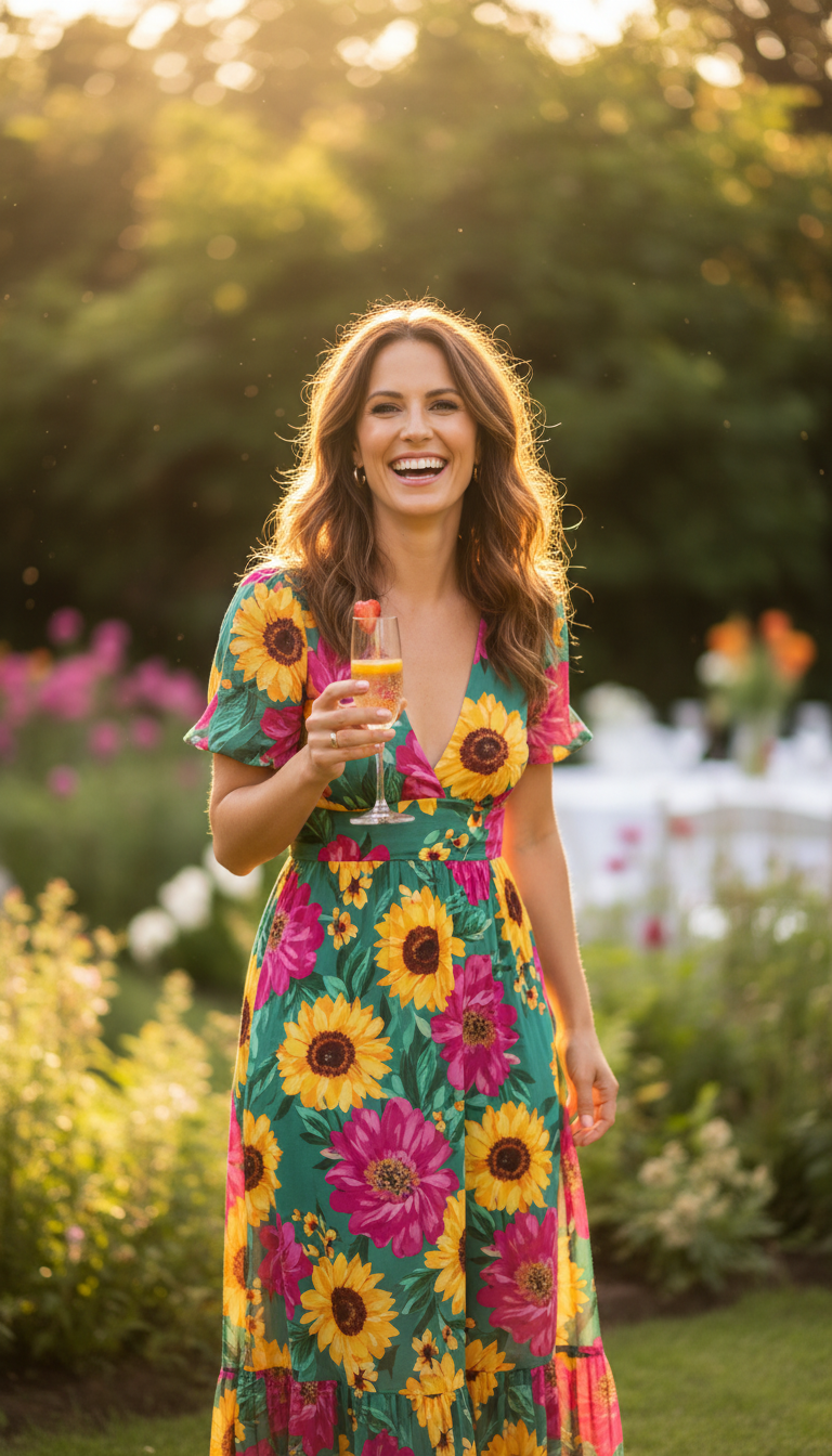 Breezy Floral Maxi Dress