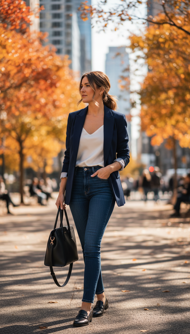 Tailored Blazer & Dress Pants/Jeans