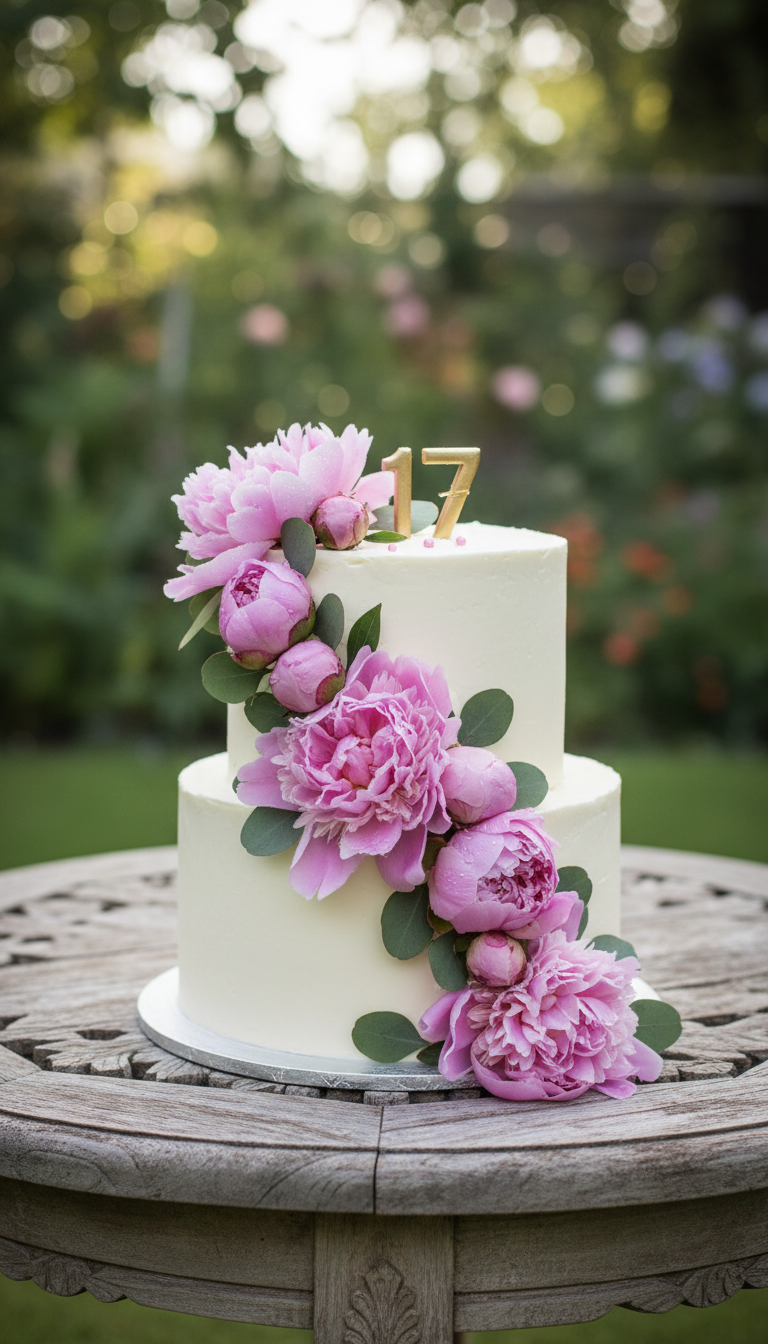 Floral Elegance Cake