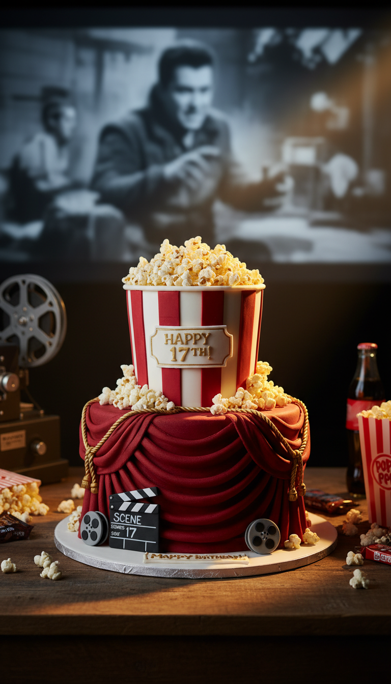 Movie Night/Pop Culture Cake