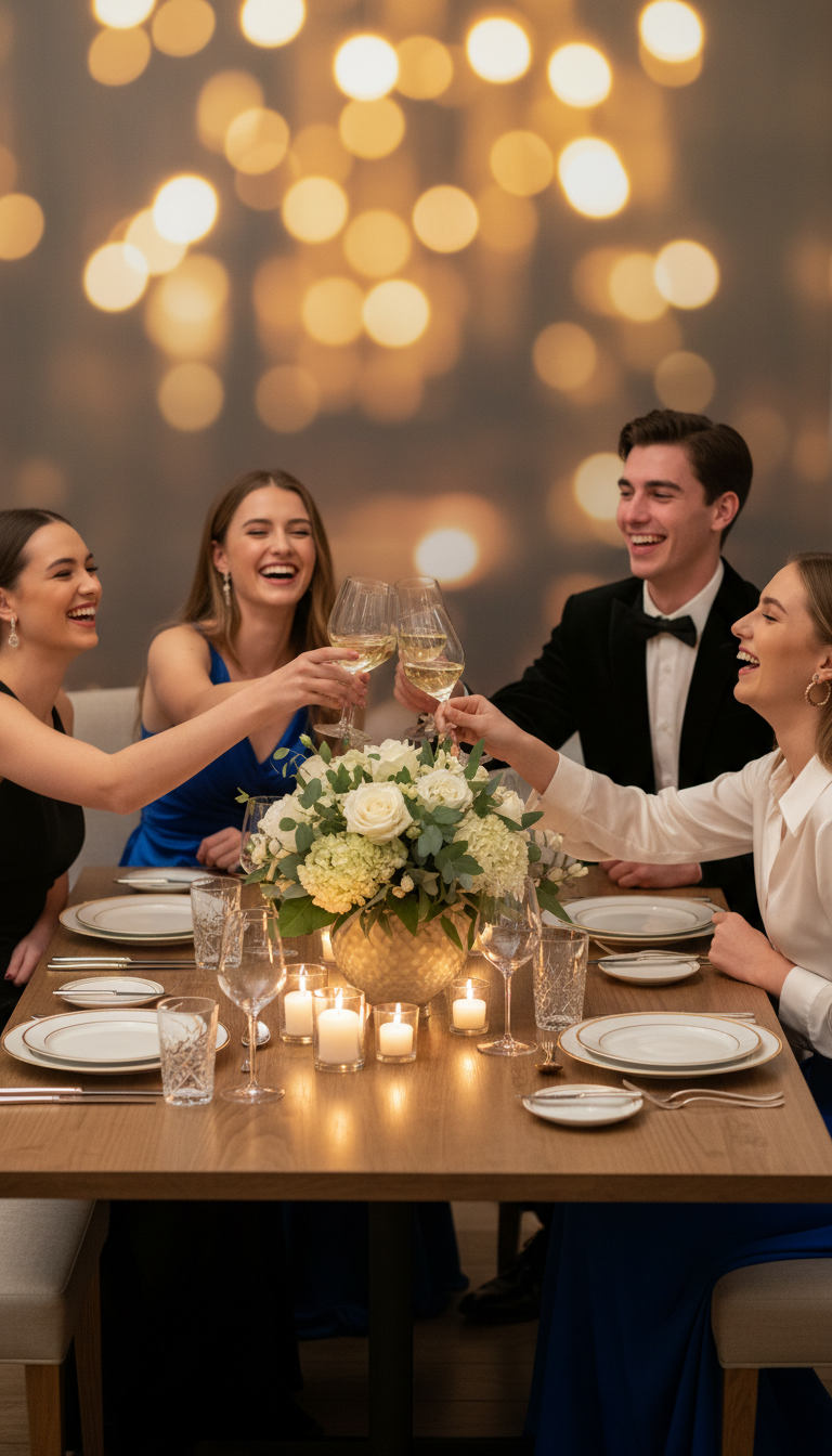 Sophisticated Soiree: A Glamorous Dinner