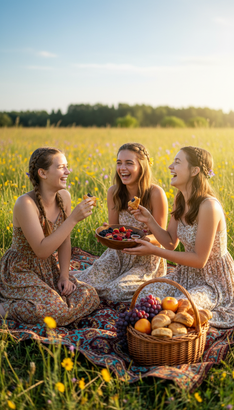 Boho Picnic Aesthetic