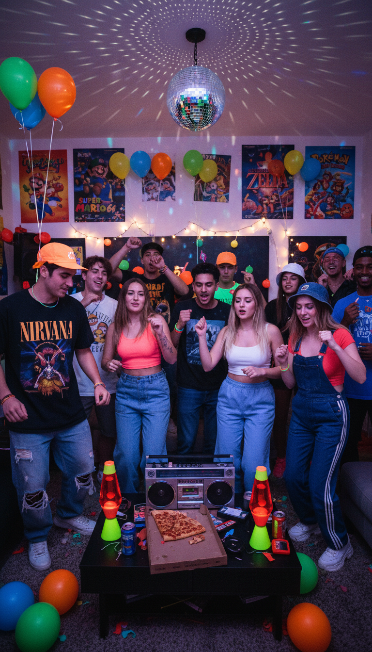 Host a 'Blast from the Past' Retro Night