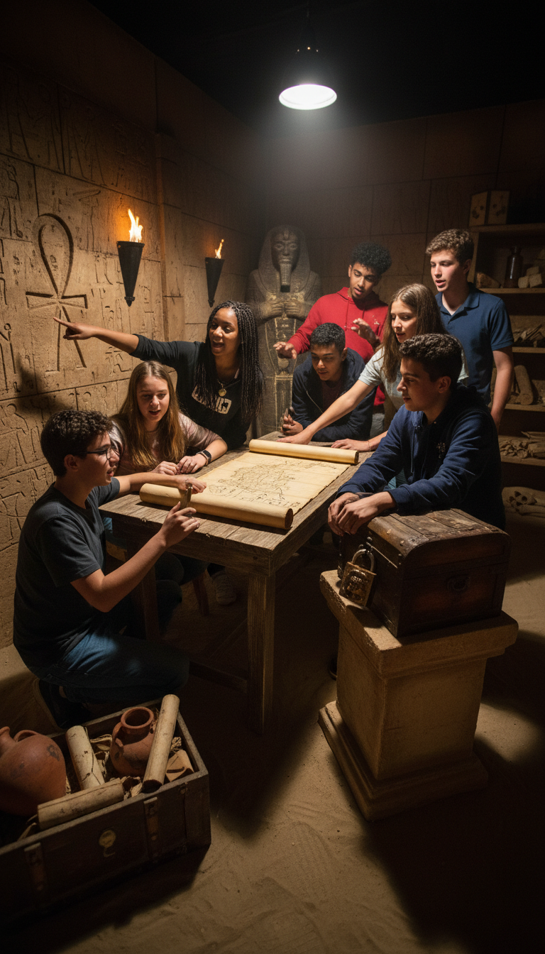 Puzzle Master Challenge: Thrilling Escape Room Experience