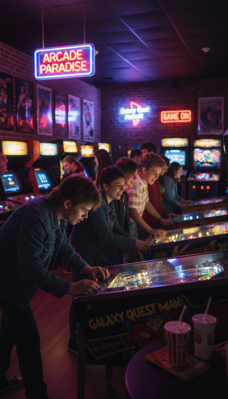 Retro Arcade Showdown