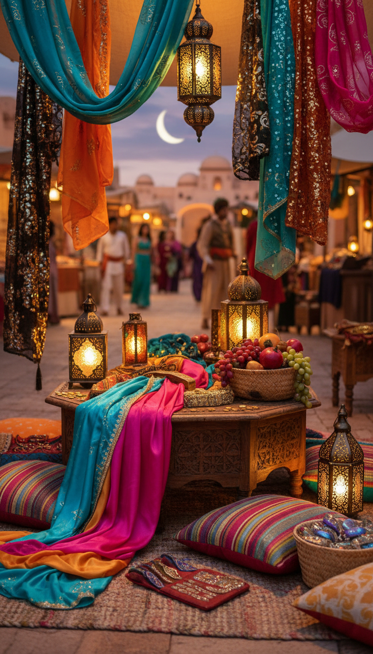 Aladdin's Agrabah Market Area