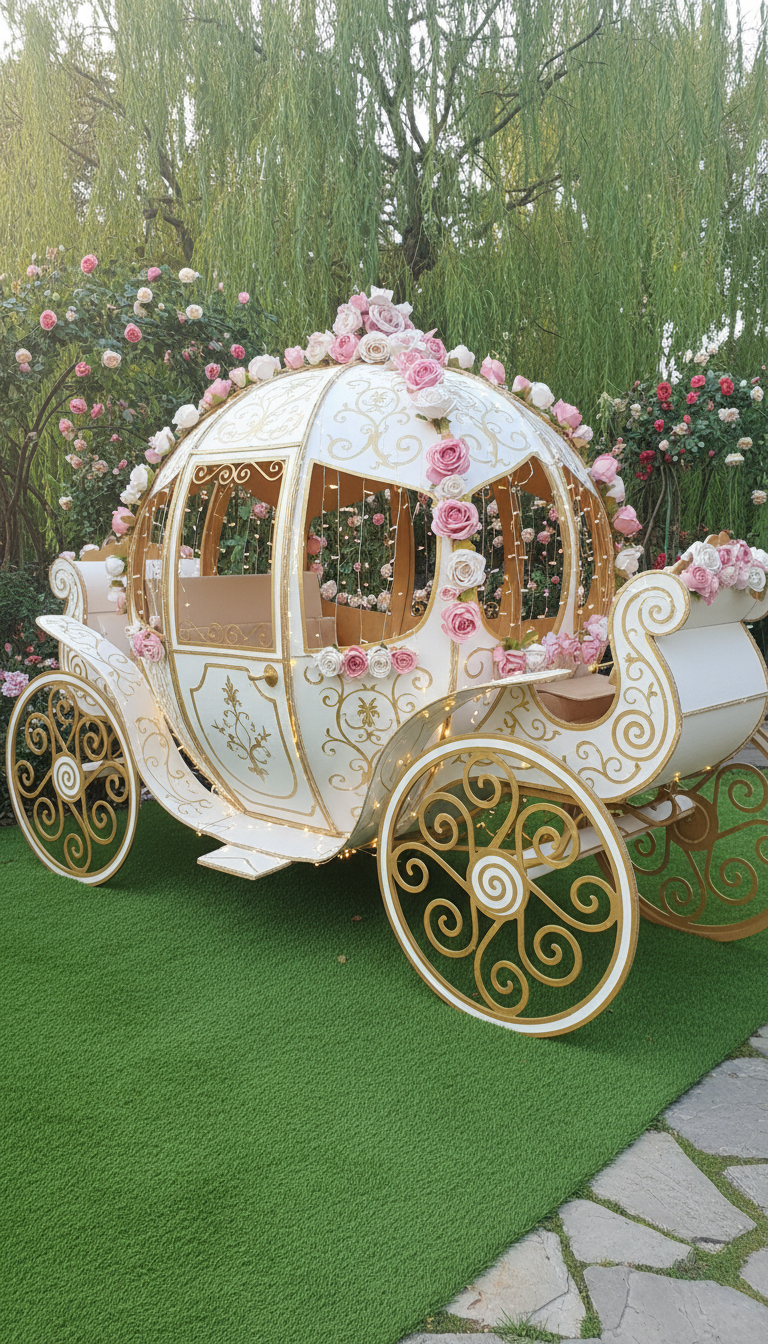 Princess Carriage Prop Display