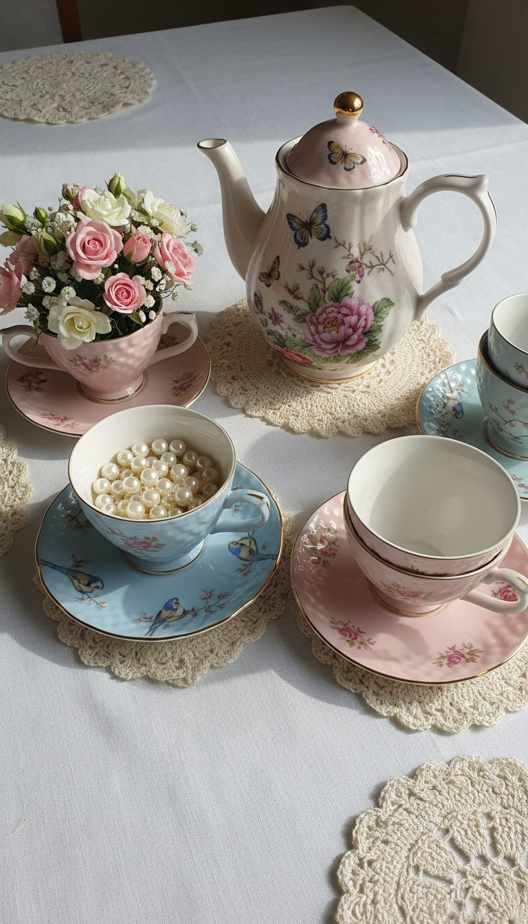 Charming Teacup & Teapot Decor