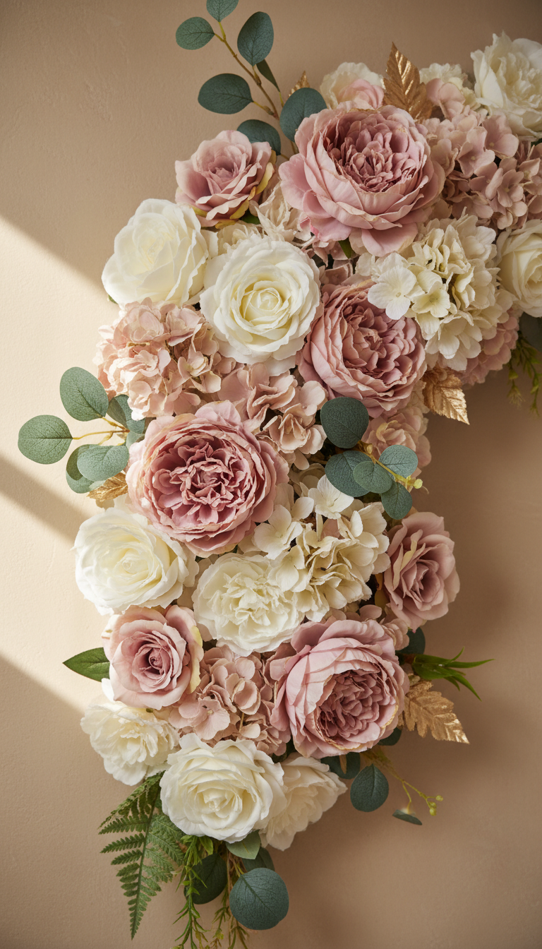 Elegant Flower Wall Accents