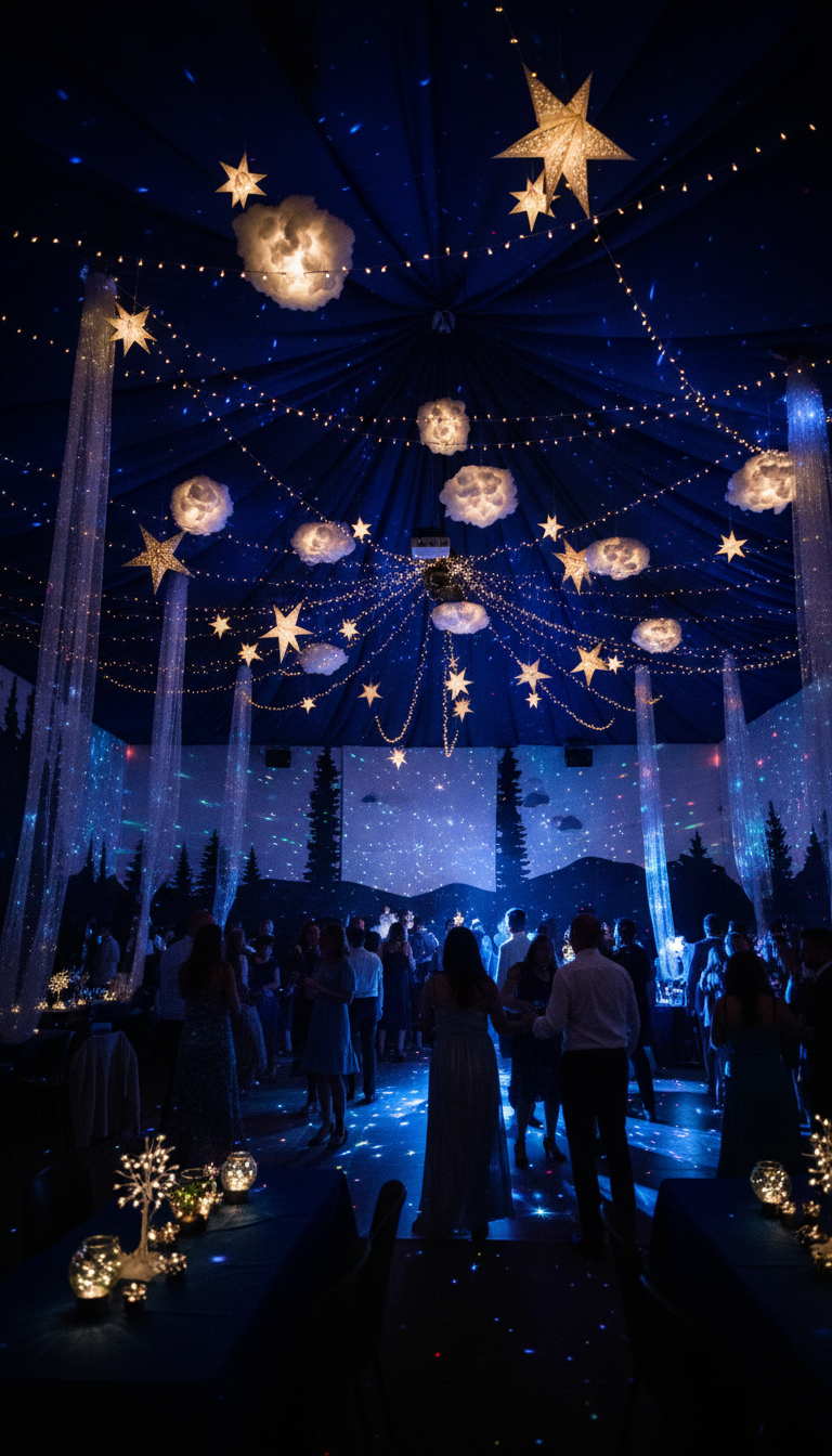 Starry Night Ceiling Decor