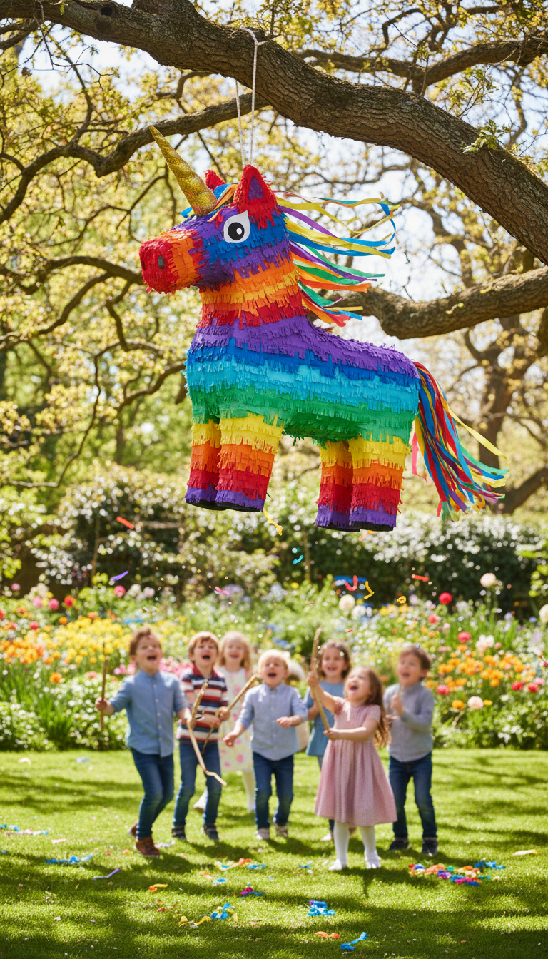 Unicorn Pinata Fun