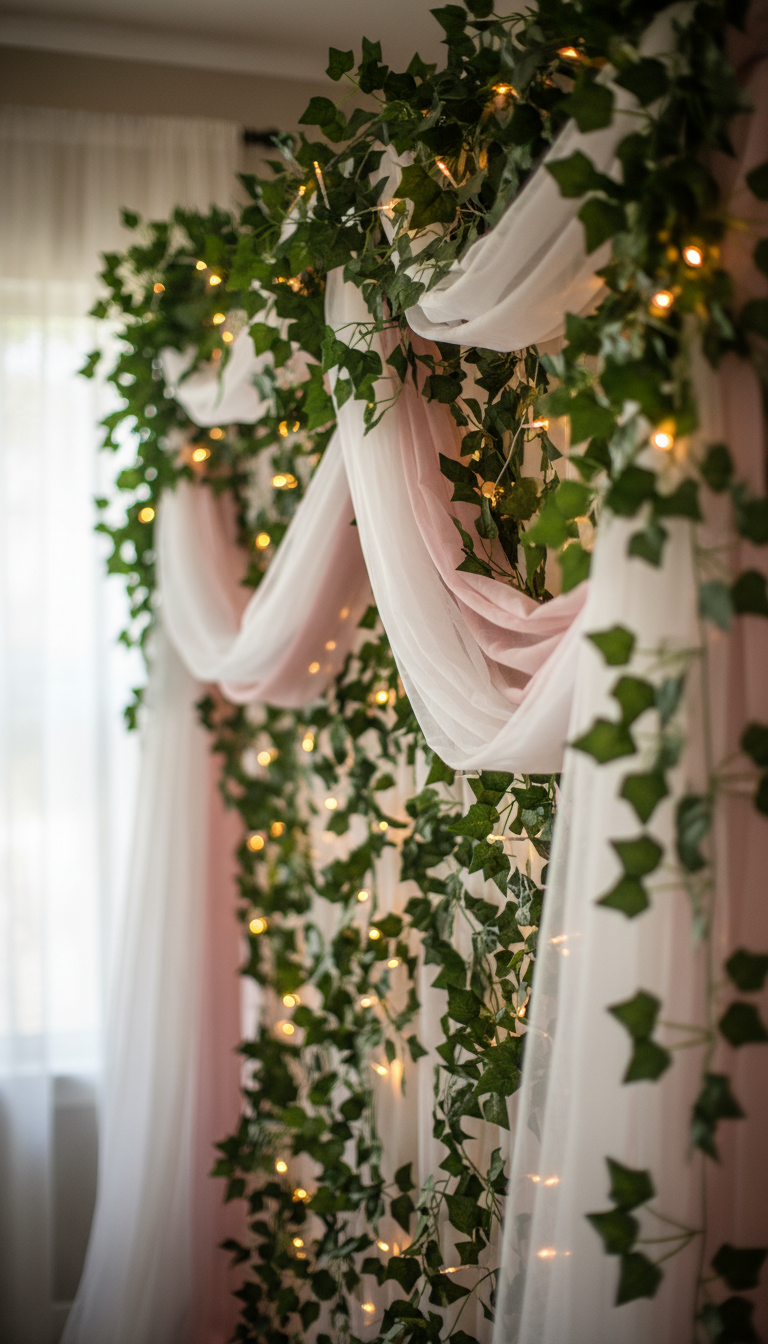 Enchanted Forest Backdrop: Whimsical Party Decor