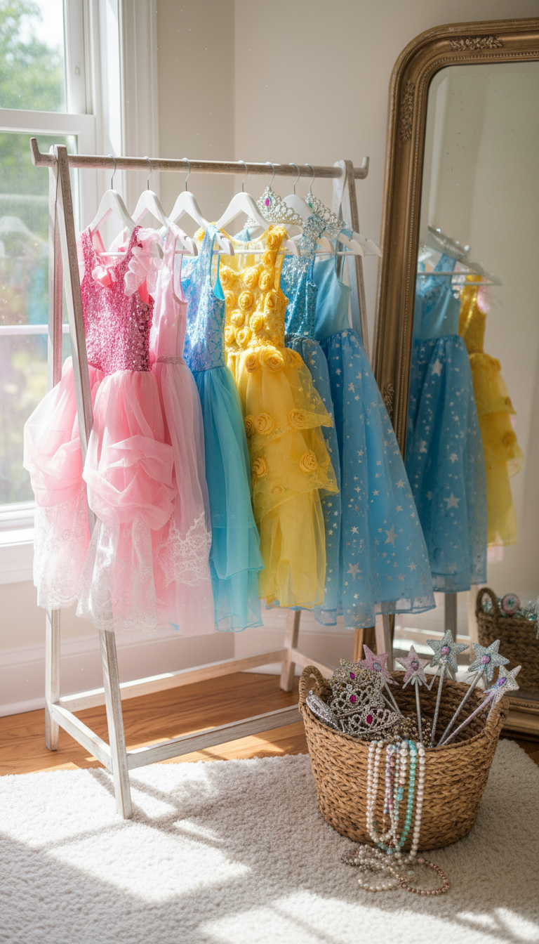 DIY Royal Attire Station: Dress-Up Delight