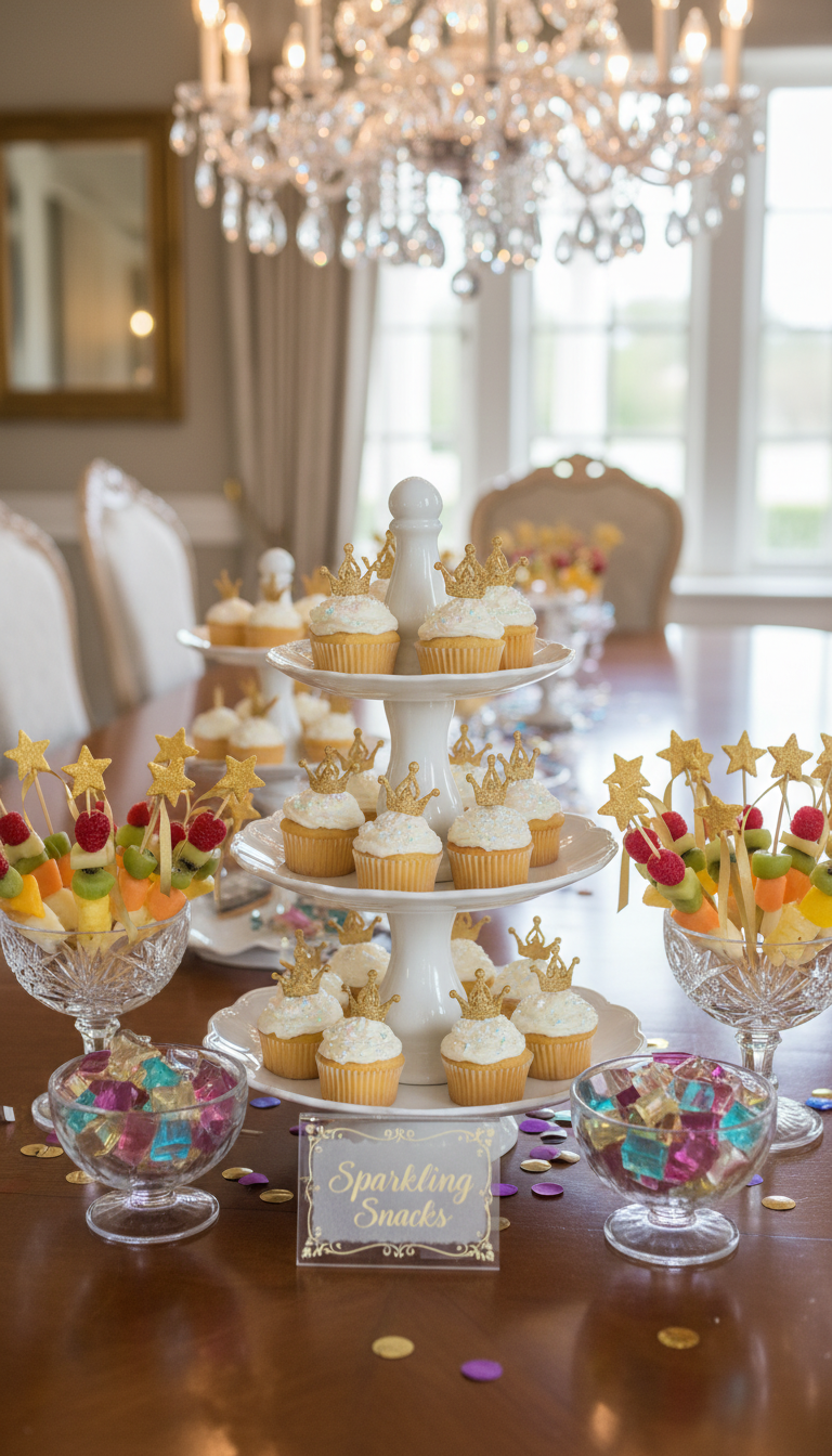 Sparkling Snack Bar: A Feast Fit for Royalty