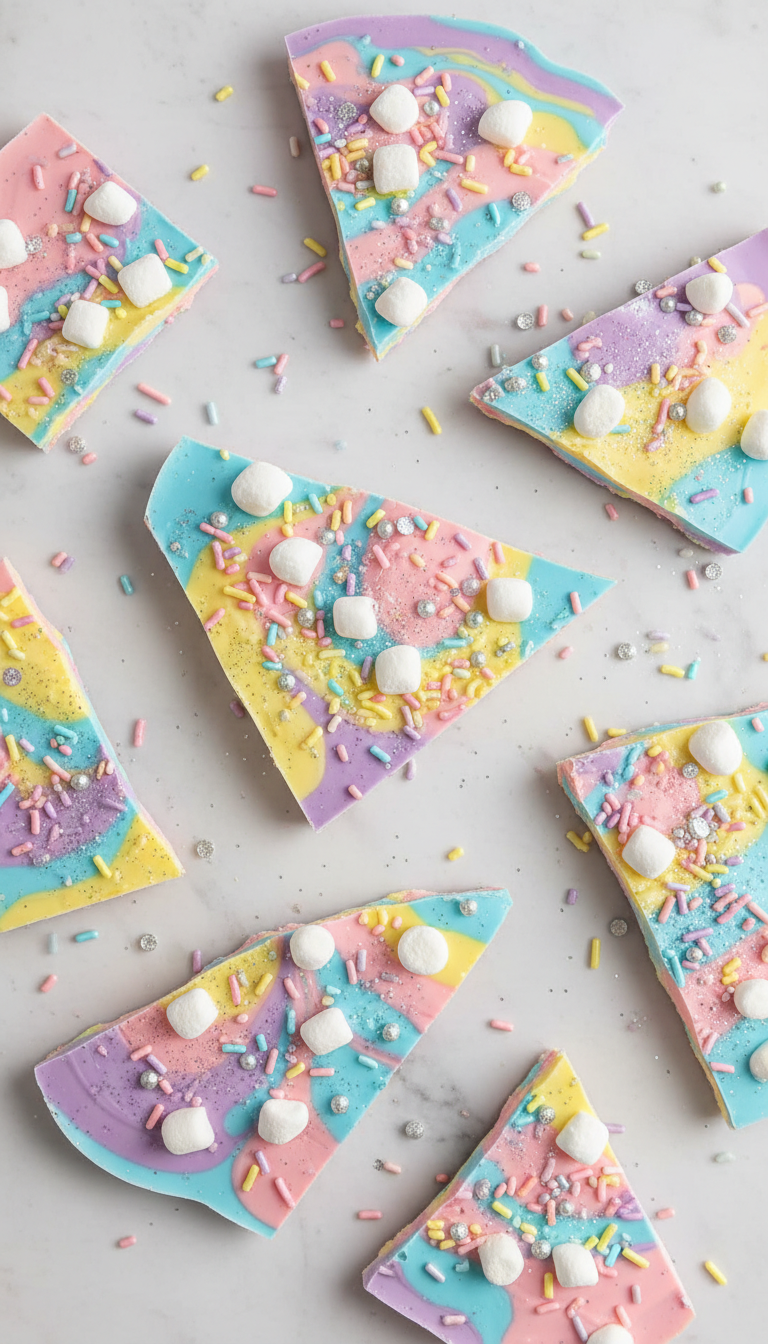 Easy DIY Magical Unicorn Bark