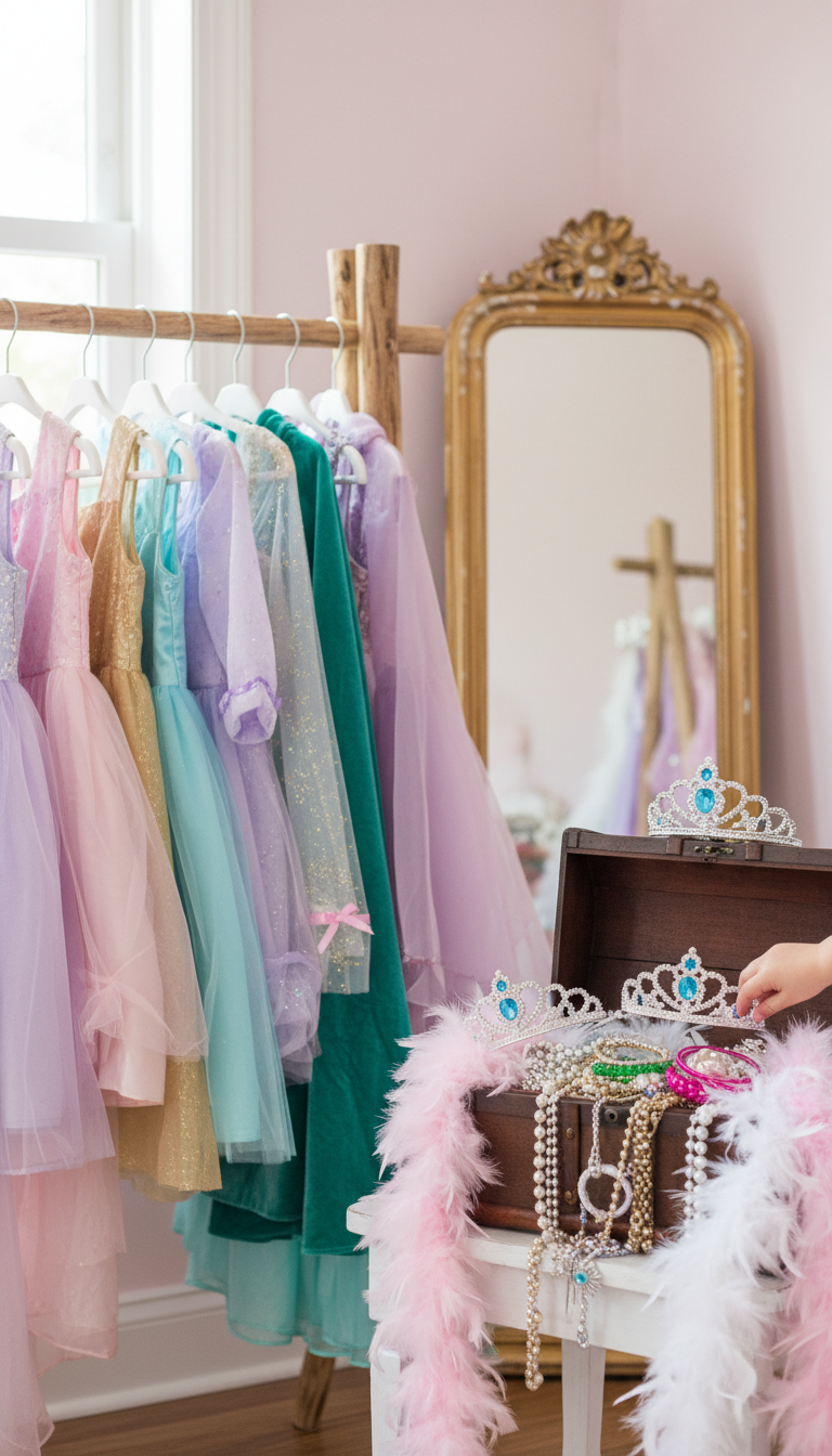 Royal Gown-Up & Accessory Station