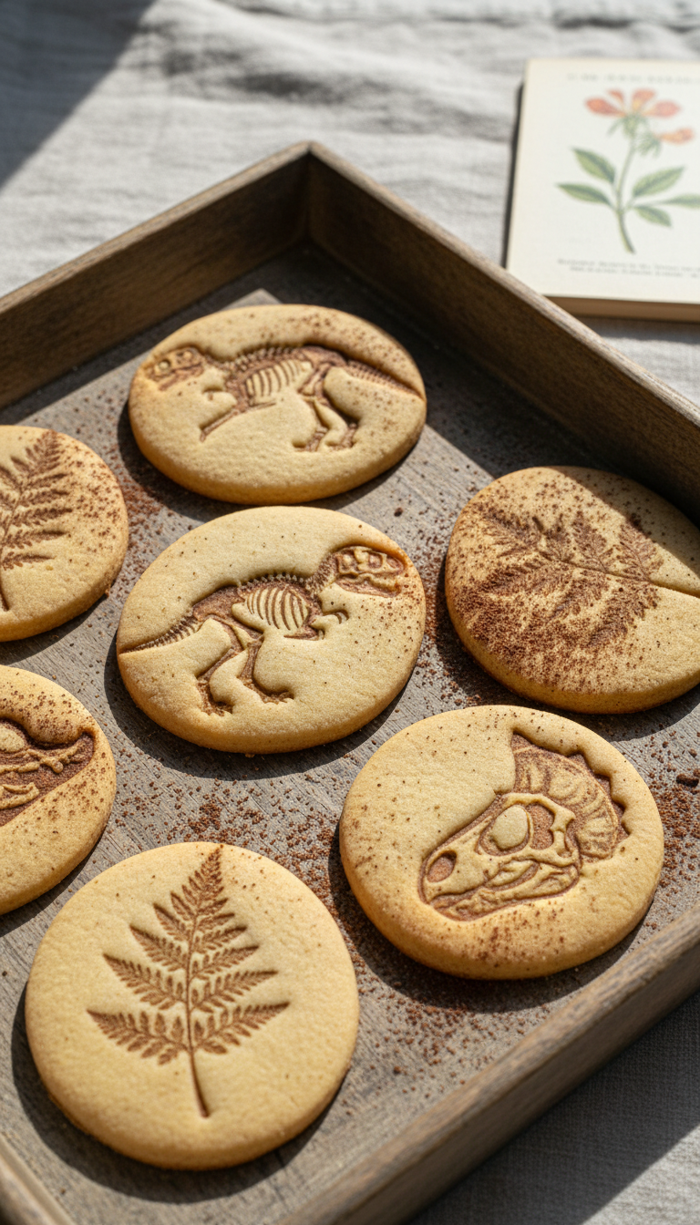 Fossil Imprint Cookies