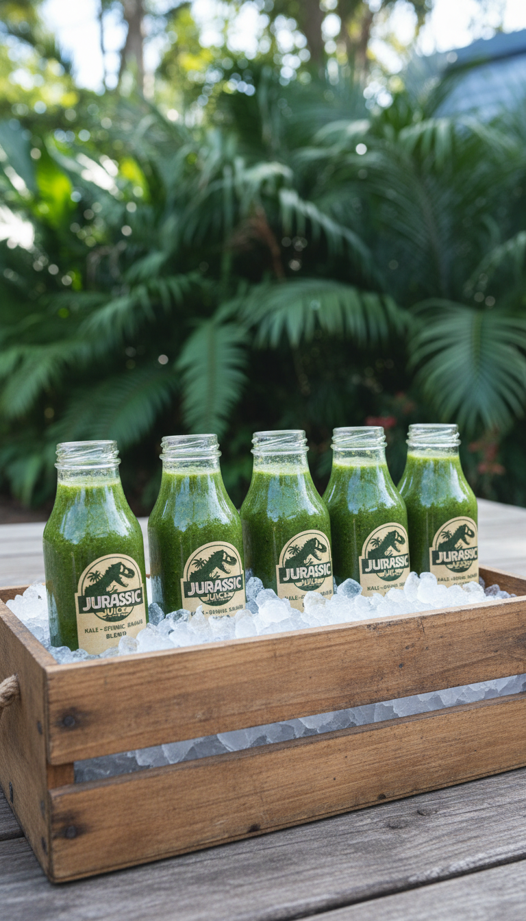 Jurassic Juice Bottles