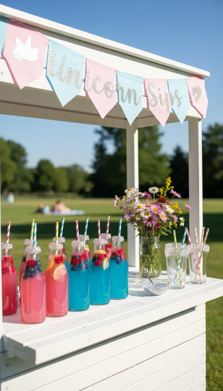 Sparkling Unicorn Lemonade Stand
