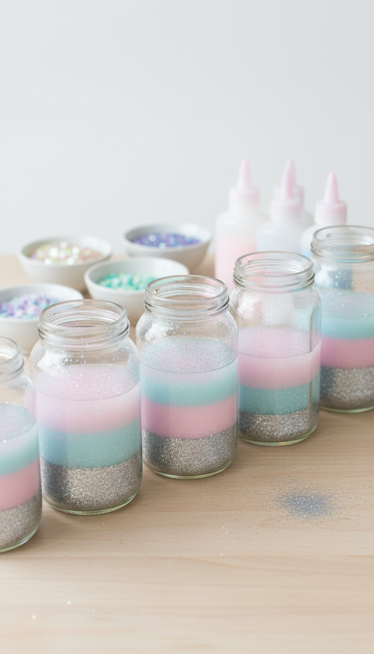DIY Sparkle Jar Craft Activity