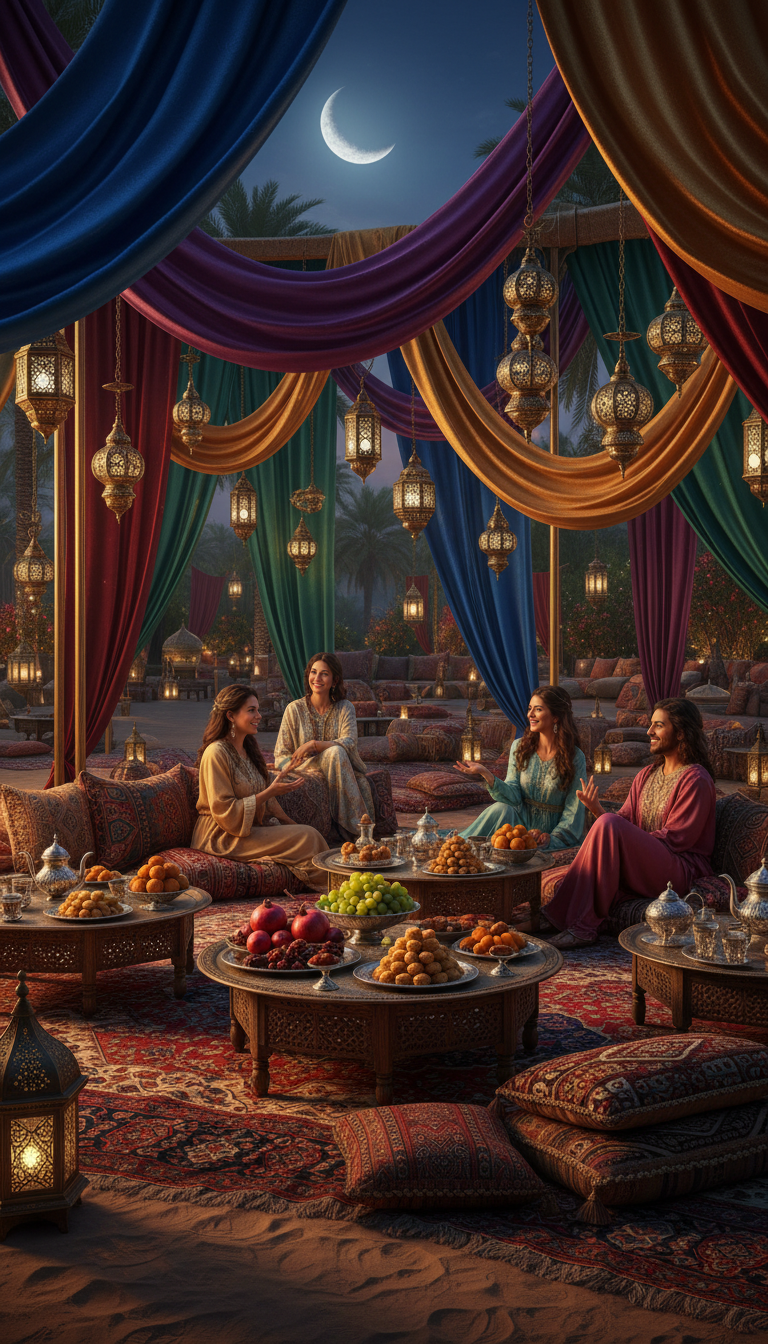 Luxurious Arabian Nights Oasis