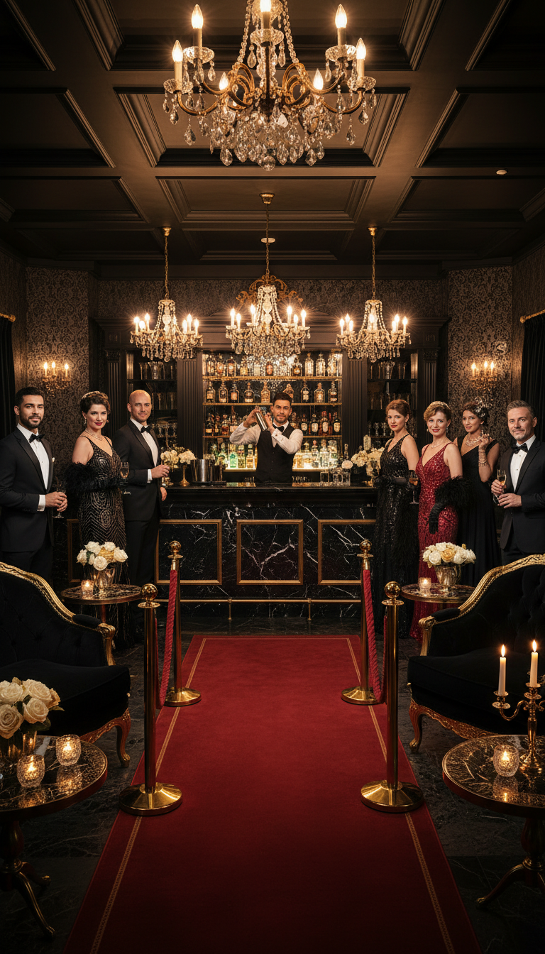 Glamorous Golden Age Hollywood Royalty