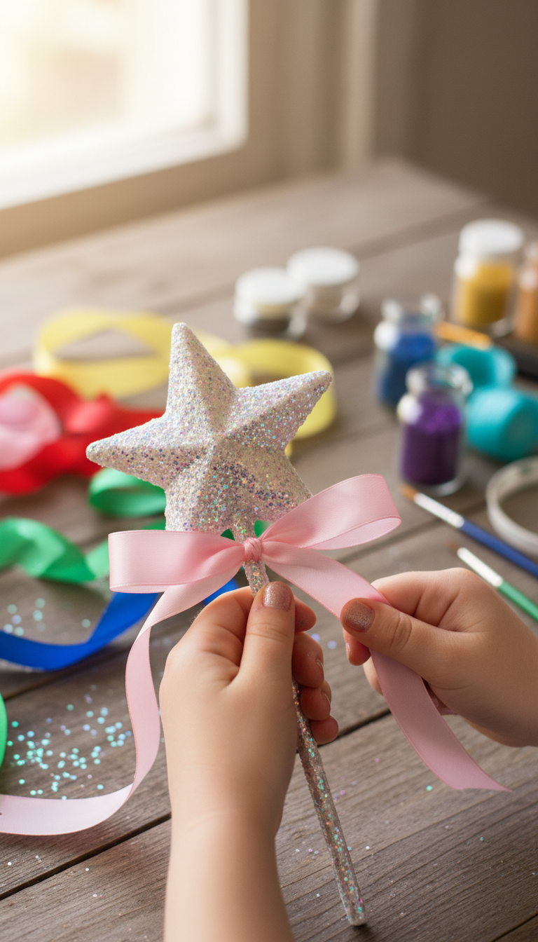 Magic Wand Crafting Workshop: DIY Sparkle & Spell Power!