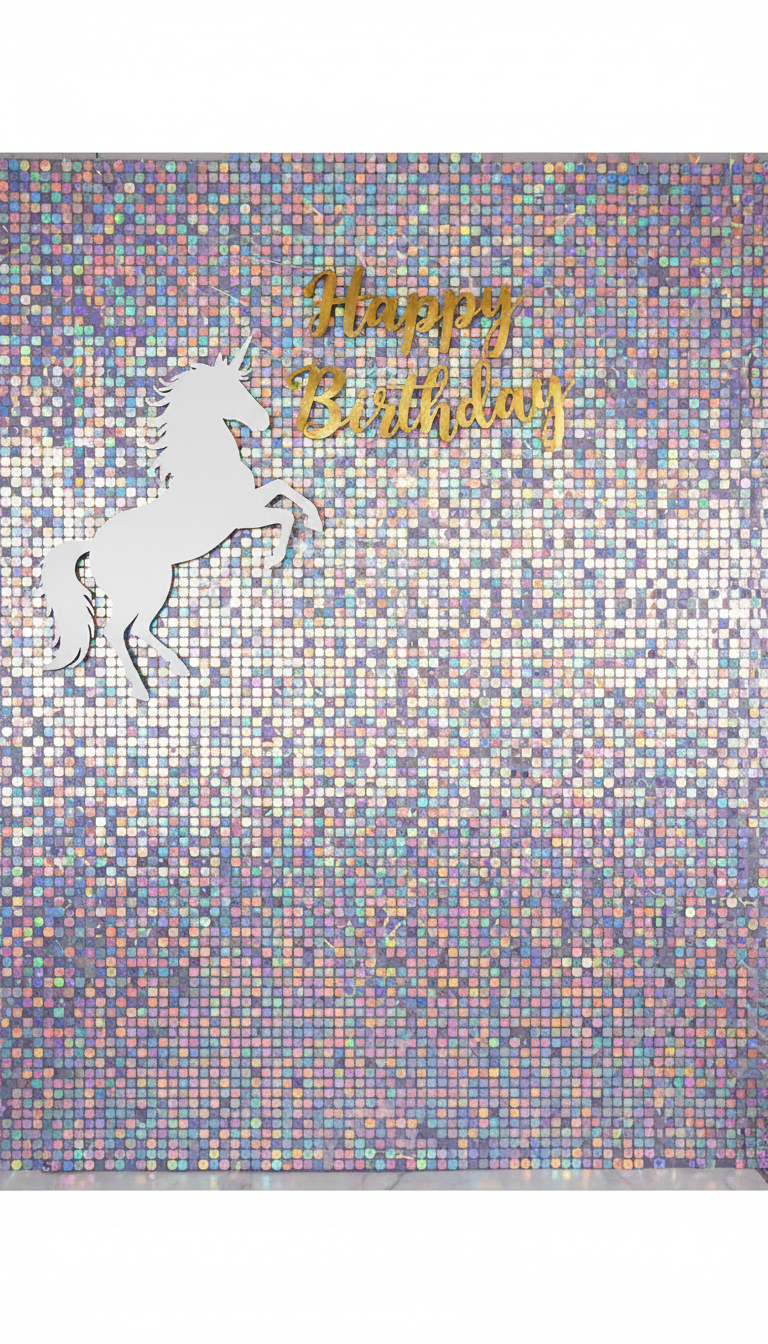 Shimmering Sequin Backdrop