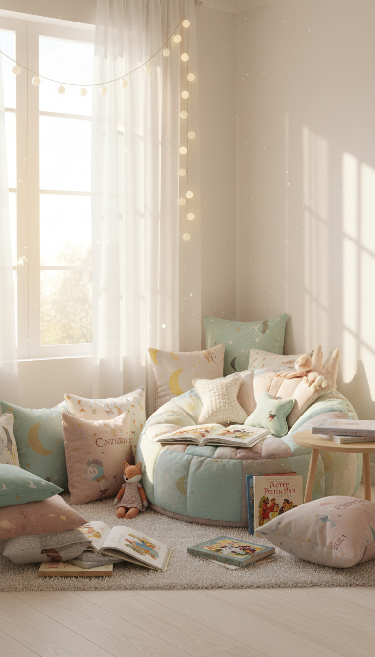 Cozy Royal Story Time Nook